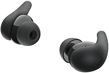 SONY LINKBUDS FIT TRULY WIRELESS NOISE CANCELING EARBUDS - SMALL & LIGHT WITH AIR FITTING SUPPORTERS - BLACK