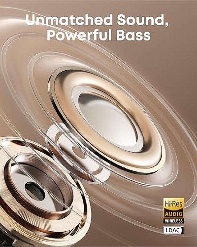 ANKER SOUNDCORE AEROCLIP: OPEN-EAR CLIP-ON EARBUDS WITH CLEAR CALLS AND POWERFUL BASS