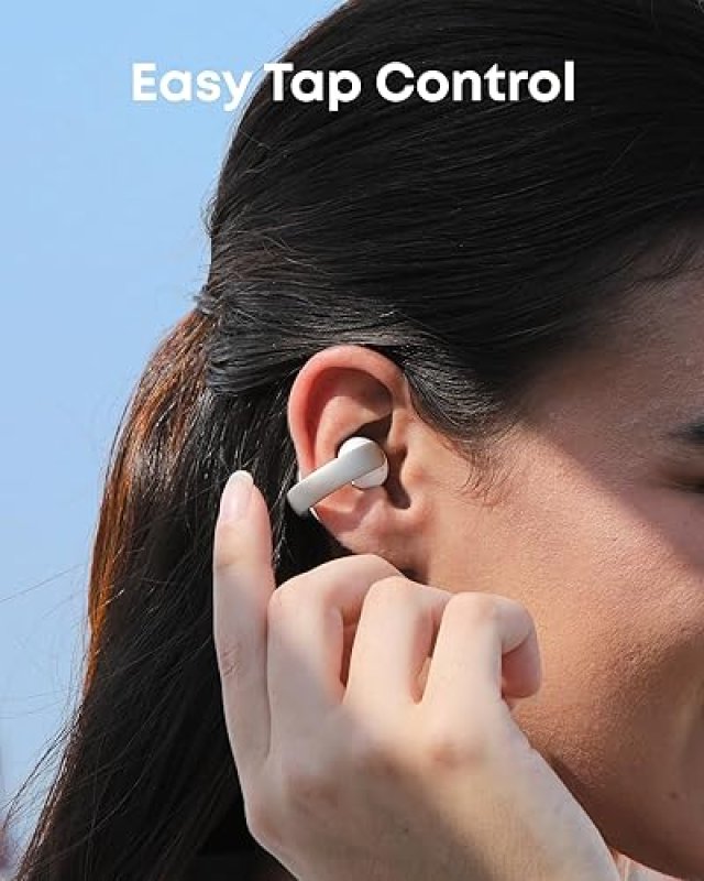 ANKER SOUNDCORE AEROCLIP: OPEN-EAR CLIP-ON EARBUDS WITH CLEAR CALLS AND POWERFUL BASS