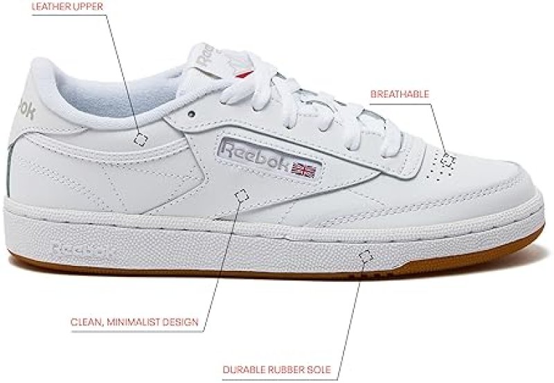 REEBOK WOMEN'S CLUB C 85 CLASSIC SNEAKERS