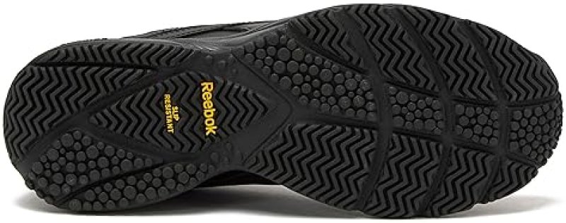 REEBOK MEN'S WORK N CUSHION 4.0 WALKING SHOE - COMFORT AND SUPPORT FOR MEN