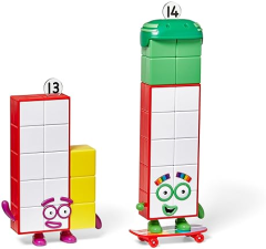 HAND2MIND NUMBERBLOCKS FRIENDS 13-14 FIGURES: MATH TOYS FOR KIDS