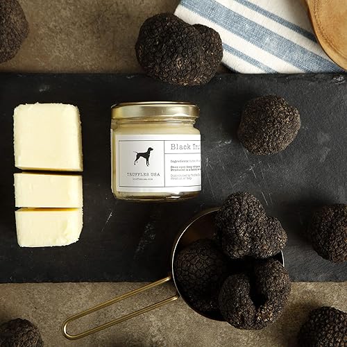 TRUFFLE BUTTER 2.82 OZ JAR - IMPORTED FROM ITALY - GOURMET RECIPE WITH NATURAL INGREDIENTS - LUXURIOUS DELICACY