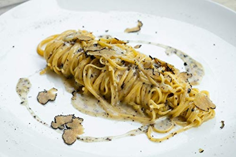FINE FOOD DITTMANN PREMIUM ITALIAN BLACK SUMMER TRUFFLE CARPACCIO (6.35 OZ) - THIN SLICED TUBER AESTIVUM IN OLIVE OIL - GOURMET TRUFFLE DELIGHT