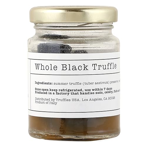 TRUFFLES PREMIUM WHOLE BLACK TRUFFLES FROM THE USA - 1.76 OZ