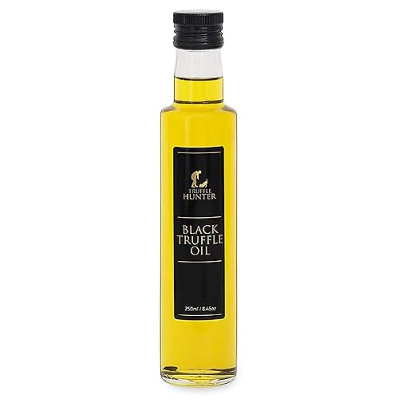 TRUFFLEHUNTER PREMIUM BLACK TRUFFLE EXTRA VIRGIN OLIVE OIL - 8.45 OZ - TRUFFLEHUNTER