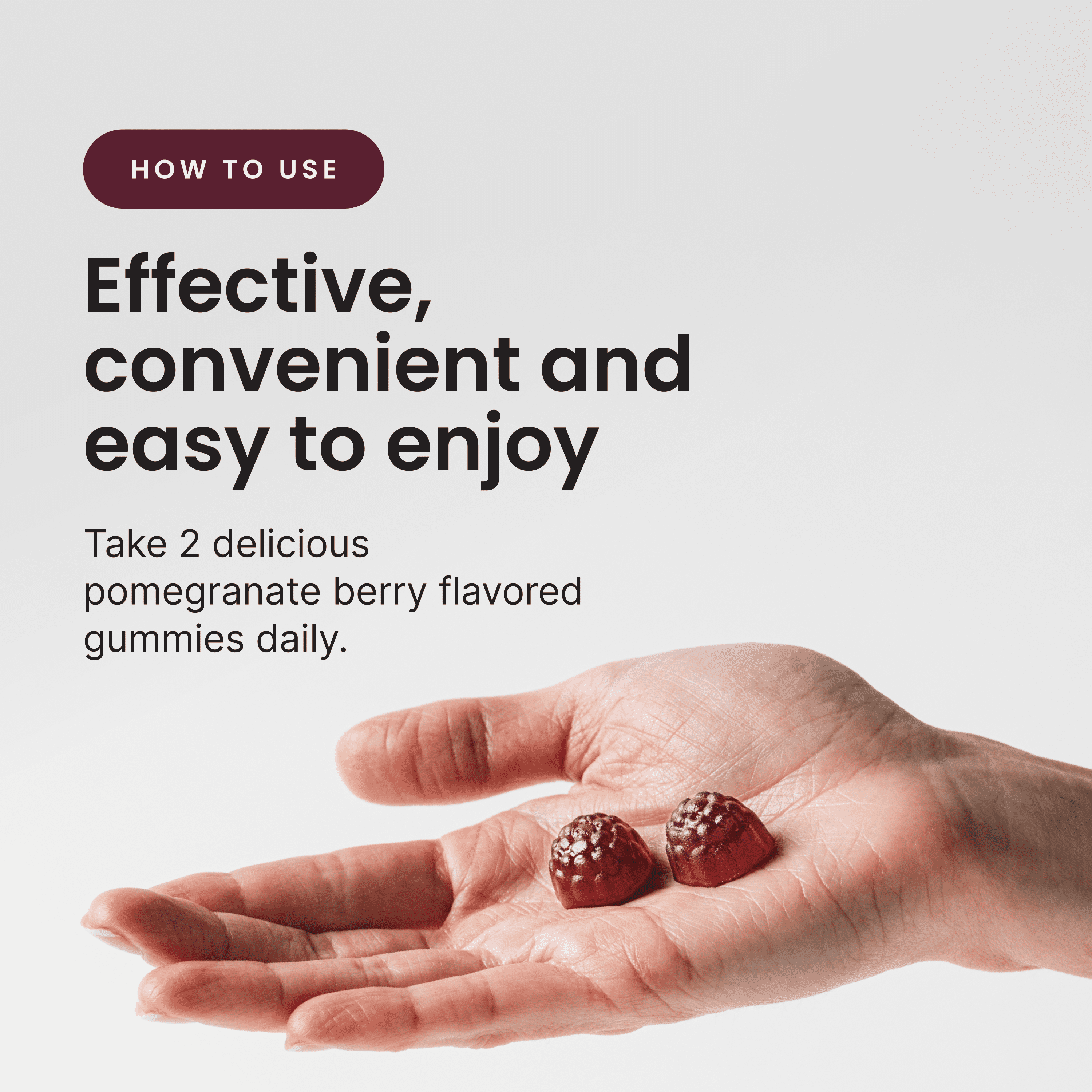 HUMAN SUPERBEETS HEART GUMMIES WITH COQ10 & POMEGRANATE, 60 CT