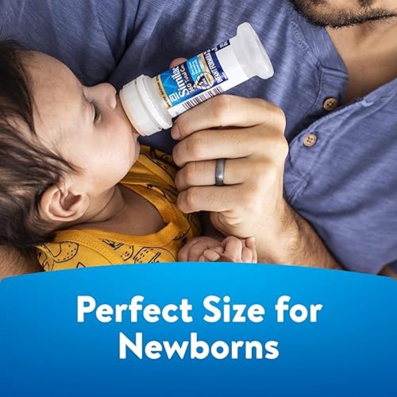 SIMILAC 360 TOTAL CARE INFANT FORMULA WITH 5 HMO PREBIOTICS - NON-GMO, READY TO FEED - 48 PACK