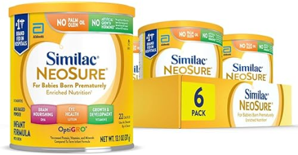 SIMILAC NEOSURE PREMATURE POST-DISCHARGE INFANT FORMULA 6-PACK 13.1-OZ