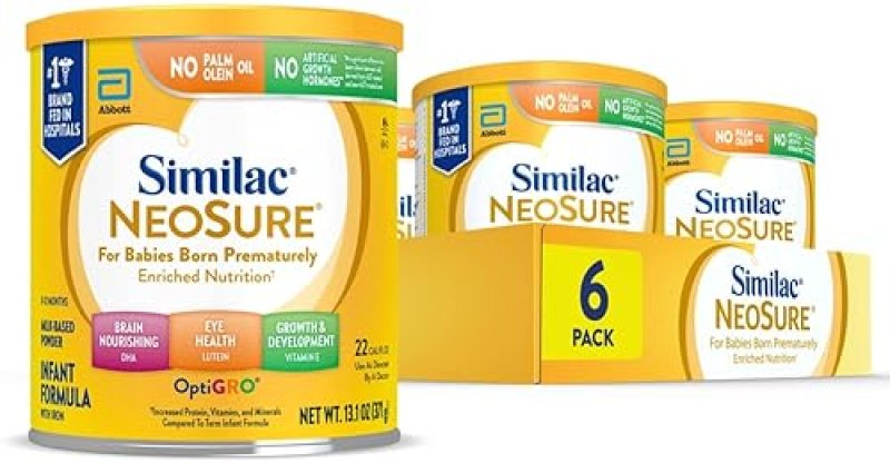 SIMILAC NEOSURE PREMATURE POST-DISCHARGE INFANT FORMULA 6-PACK 13.1-OZ
