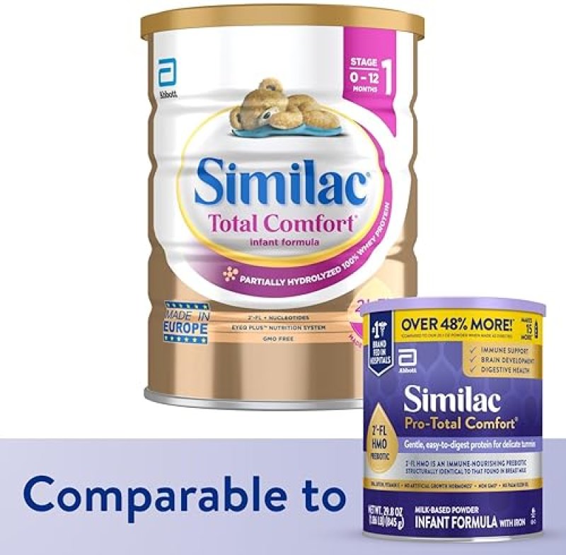 SIMILAC TOTAL COMFORT INFANT FORMULA, NON-GMO POWDER, 820G