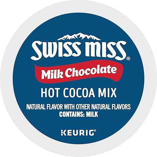 SWISS MISS MILK CHOCOLATE HOT COCOA KEURIG K-CUP PODS, 28 CT