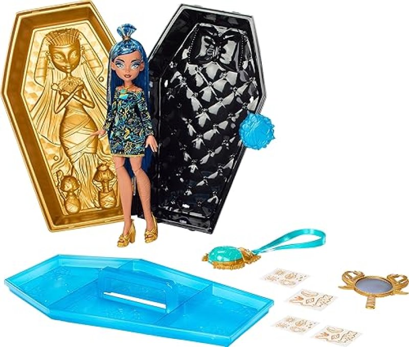 MATTEL MONSTER HIGH CLEO DE NILE GOLDEN GLAM BEAUTY KIT FOR KIDS