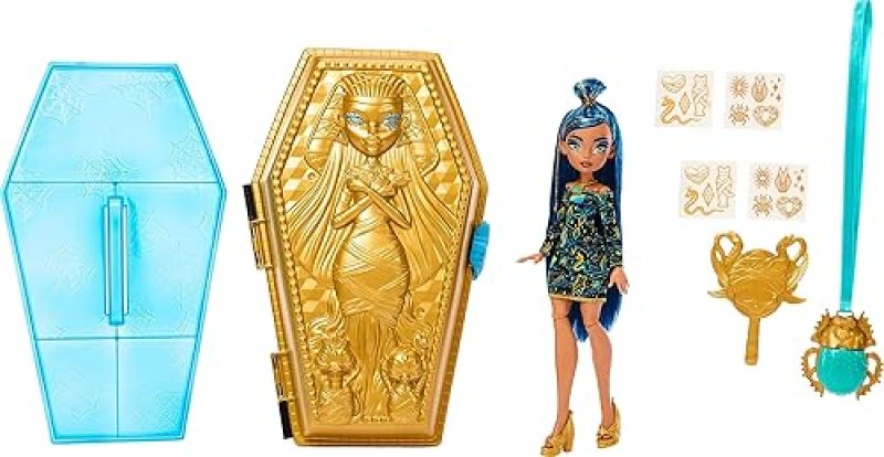 MATTEL MONSTER HIGH CLEO DE NILE GOLDEN GLAM BEAUTY KIT FOR KIDS