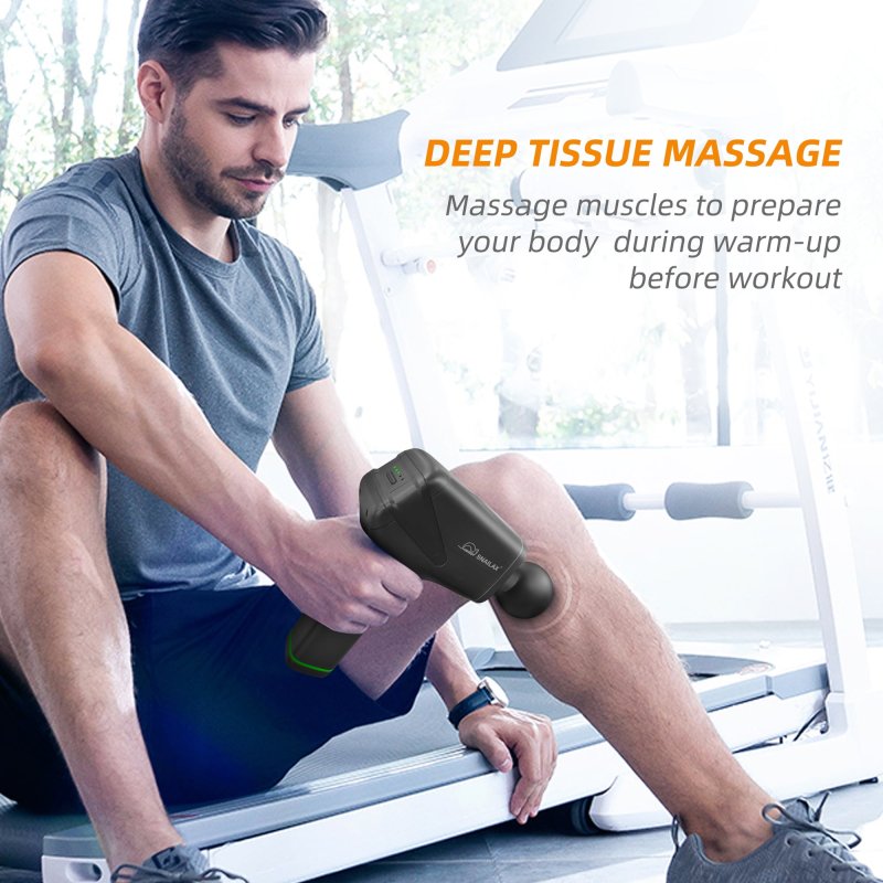 SNAILAX CORDLESS MASSAGE GUN FOR ATHLETES | DEEP TISSUE PAIN RELIEF | CHRISTMAS GIFT