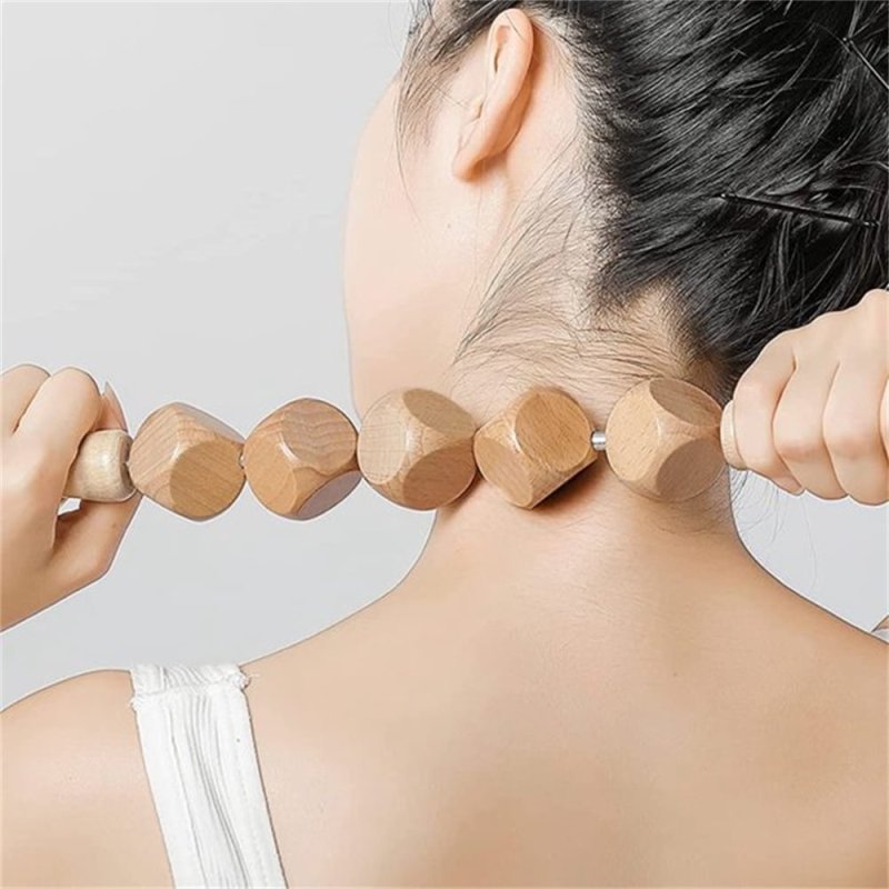 BEXIKOU CASEWIN GUA SHA WOOD MASSAGE TOOLS SET FOR LYMPHATIC DRAINAGE & PAIN RELIEF