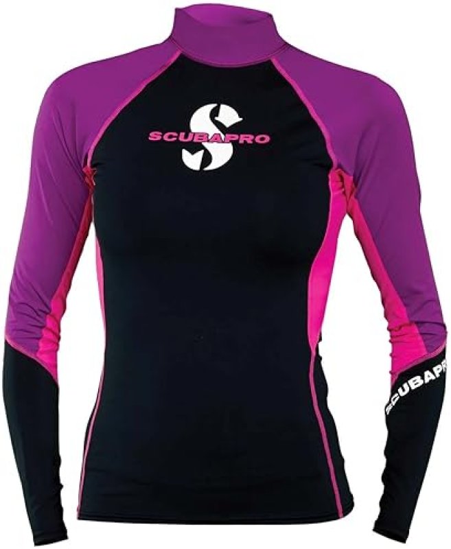 WOMEN'S SCUBAPRO RASH GUARD FOR DIVING AND SNORKELING