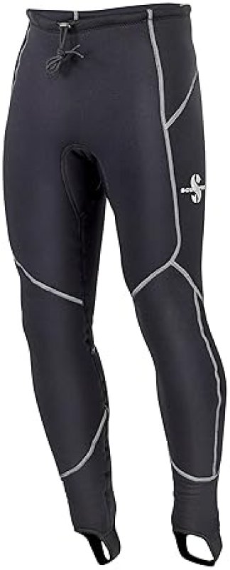 SCUBAPRO  K2 MIDWEIGHT PANT UNDERGARMENT SIZE L MEN'S BLACK