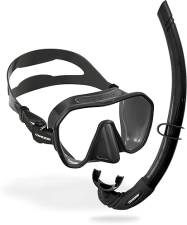 CRESSI SNORKEL SET: LIGHTWEIGHT, HIGH PERFORMANCE Z2S & CORSICA - DESIGNED IN ITALY