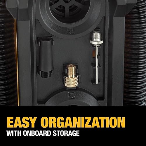DEWALT 20V MAX TIRE INFLATOR DCC020IB - COMPACT PORTABLE LED AUTOMATIC