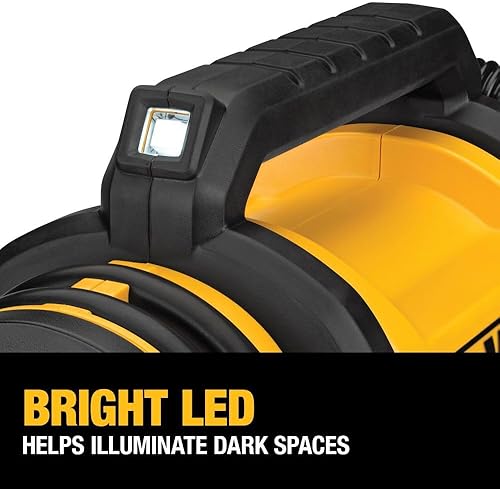DEWALT 20V MAX TIRE INFLATOR DCC020IB - COMPACT PORTABLE LED AUTOMATIC
