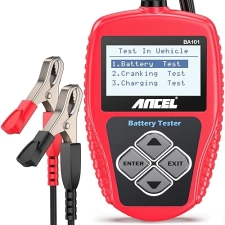 ANCEL 12V CAR BATTERY TESTER & ALTERNATOR DIAGNOSTIC TOOL - 100-2000 CCA CAPACITY