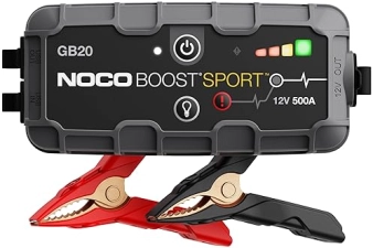 NOCO BOOST SPORT GB20 500A CAR JUMP STARTER FOR 4.0L GAS ENGINES