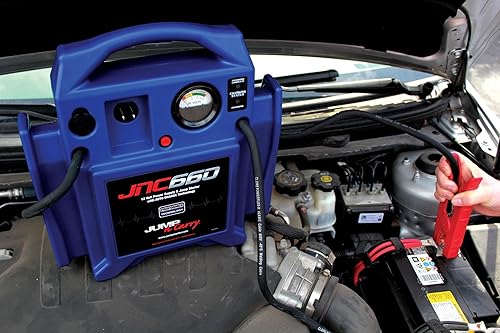 CLORE AUTOMOTIVE JUMP-N-CARRY JNC660 1700 PEAK AMP JUMP STARTER, BLUE