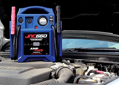 CLORE AUTOMOTIVE JUMP-N-CARRY JNC660 1700 PEAK AMP JUMP STARTER, BLUE