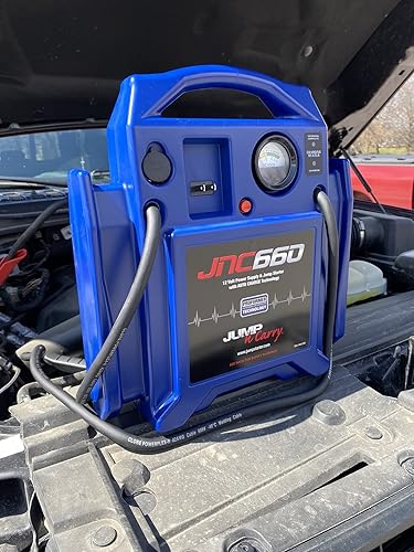 CLORE AUTOMOTIVE JUMP-N-CARRY JNC660 1700 PEAK AMP JUMP STARTER, BLUE