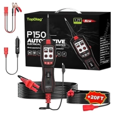 TOPDIAG AUTOMOTIVE ELECTRICAL TESTER FOR CARS 6V-30V, CIRCUIT BREAKER FINDER TOOL, VOLTAGE TESTER - P150