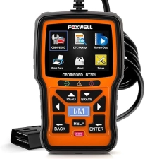 FOXWELL PROFESSIONAL MECHANIC OBD2 SCANNER FOXWELL NT301 FOR CHECK ENGINE LIGHT - LIVE DATA DIAGNOSTIC TOOL