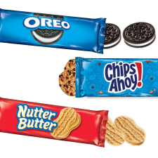 OREO CHIPS AHOY! & NUTTER BUTTER COOKIES VARIETY PACK - 10 CT X 2