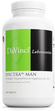DAVINCI LABS IMMUNE SUPPORT & MEN'S HEALTH SUPPLEMENT - DAVINCI SPECTRA MAN - 240 TABLETS