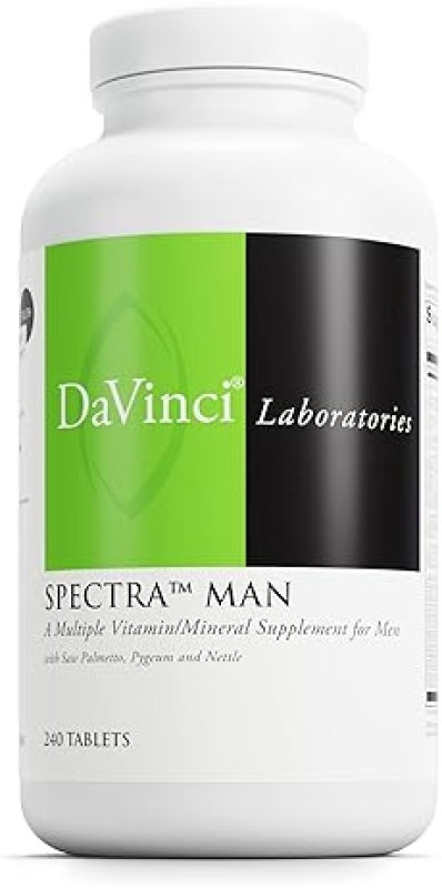 DAVINCI LABS IMMUNE SUPPORT & MEN'S HEALTH SUPPLEMENT - DAVINCI SPECTRA MAN - 240 TABLETS