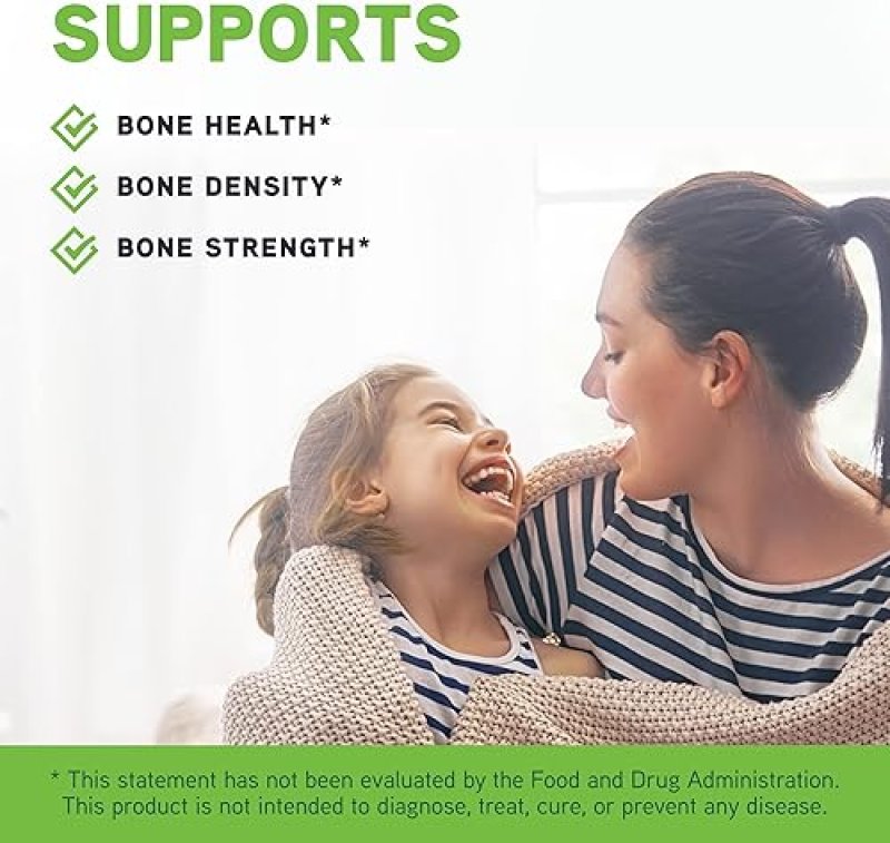 DAVINCI LABS VEGETARIAN CAL-MAG CITRATE POWDER FOR BONE HEALTH - VITAMIN D2, MAGNESIUM & CALCIUM - GLUTEN-FREE - 30 SERVINGS