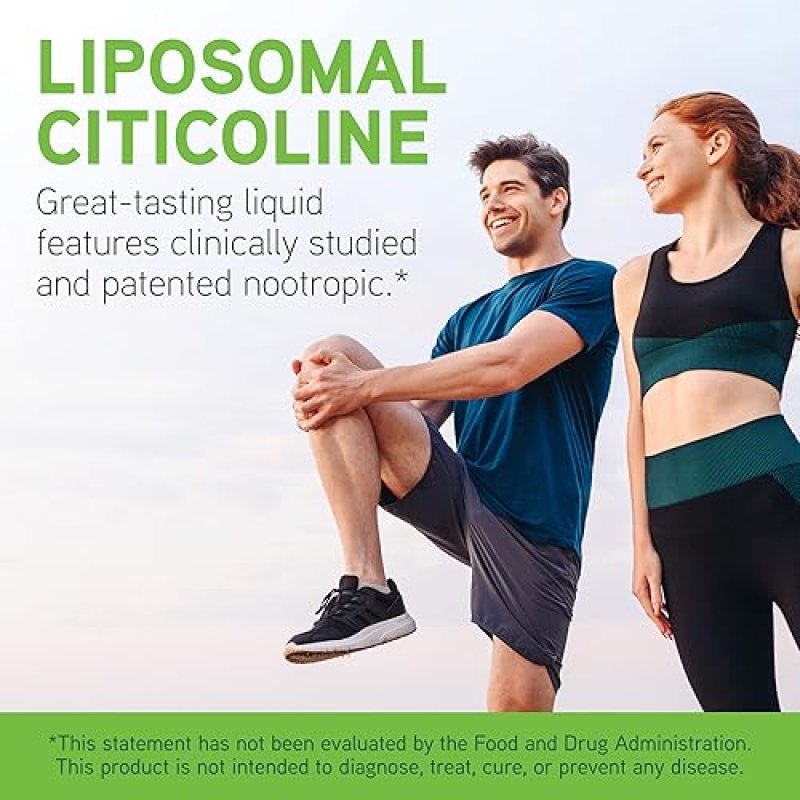 DAVINCI LABS LABORATORIES LIPOSOMAL CITICOLINE - 60 SERVINGS - 2 FL OZ