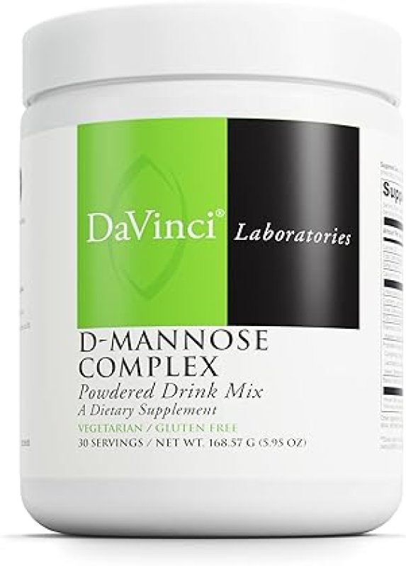 DAVINCI LABS D-MANNOSE COMPLEX POWDER MIX - IMMUNE & URINARY TRACT SUPPORT - BLADDER HEALTH AID - 30 SERVINGS