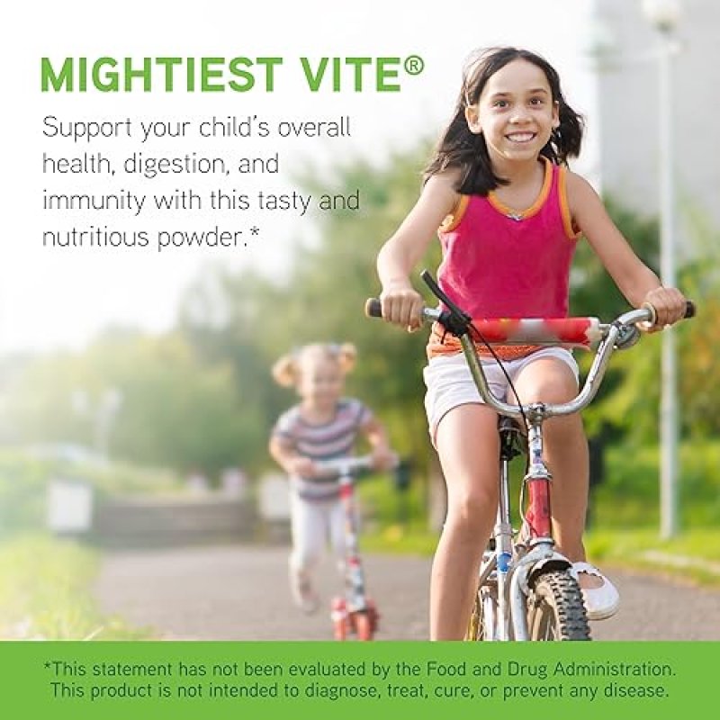 DAVINCI LABS LITTLE MIGHTIEST VITE - KIDS MULTIVITAMIN WITH PROBIOTICS & PREBIOTICS - IMMUNE, GUT & BRAIN SUPPORT - FRUIT PUNCH - 30 SERVINGS (42G)