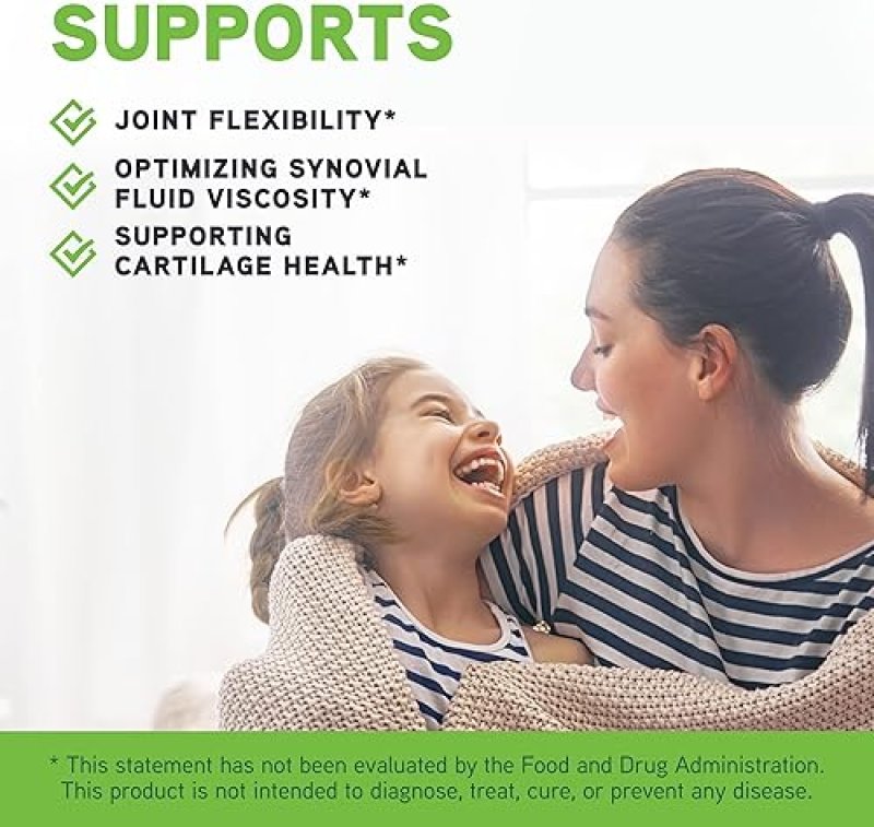 DAVINCI LABS HYALURONIC ACID DIETARY SUPPLEMENT - JOINT, CARTILAGE, AND SKIN SUPPORT - GLUTEN-FREE - 60 CAPS