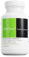 DAVINCI LABS DAVINCI LABS CANDID-AWAY - DIGESTIVE GUT HEALTH & IMMUNE SUPPORT - 90 VEGETARIAN CAPSULES