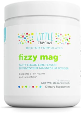 DAVINCI LABS KIDS' EFFERVESCENT MAGNESIUM SUPPLEMENT FOR BRAIN HEALTH - LEMON LIME FLAVOR - 516G