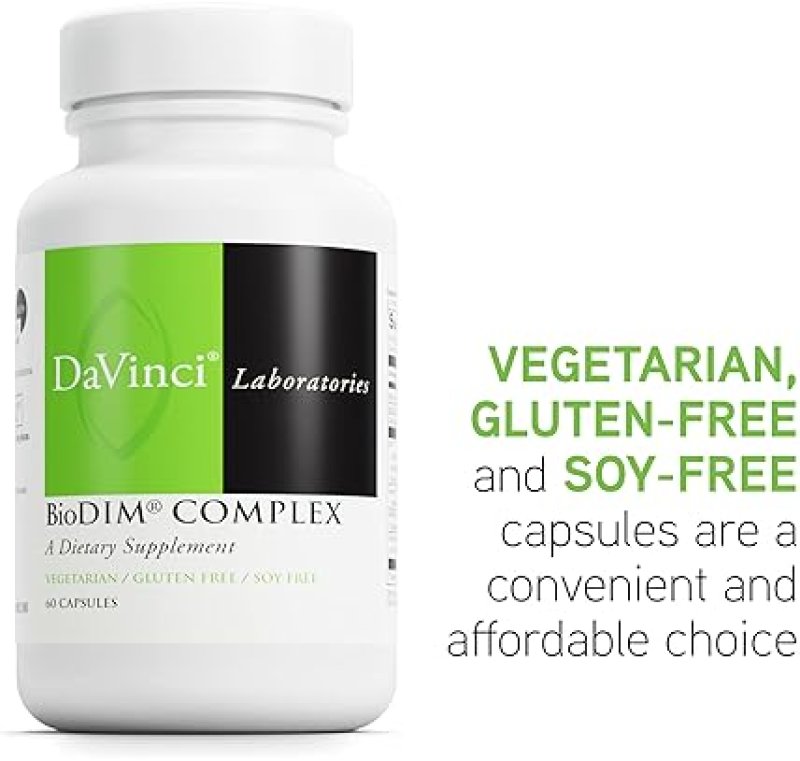 DAVINCI LABS BIODIM COMPLEX HORMONE SUPPORT SUPPLEMENT - 60 CAPSULES