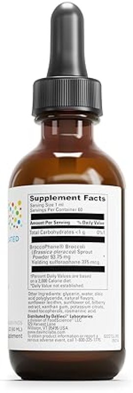 DAVINCI LABS LITTLE DAVINCI SYNC UP BERRY FLAVORED SULFORAPHANE BRAIN & IMMUNE SUPPORT - 2 FL OZ