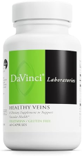 DAVINCI LABS VASCULAR HEALTH SUPPORT SUPPLEMENT - VITAMIN C, DIOSMIN, GLUTEN-FREE - 60 CAPSULES