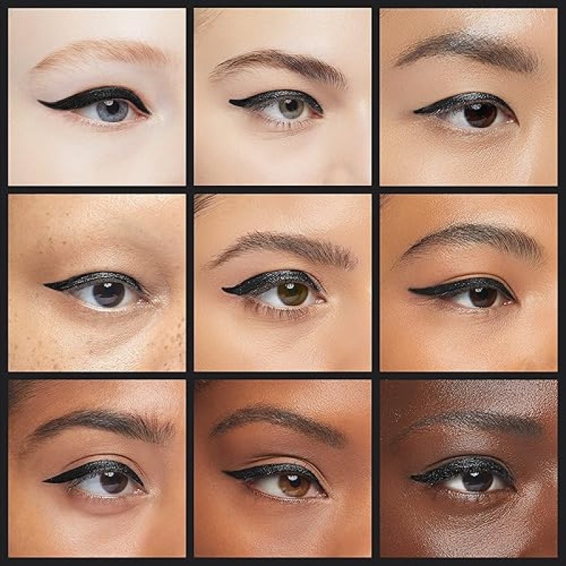 MILANI STAY PUT EYELINER - AFTER DARK, CRUELTY-FREE SELF-SHARPENING EYE PENCIL - HIGH PIGMENT SHADES FOR LONG WEAR