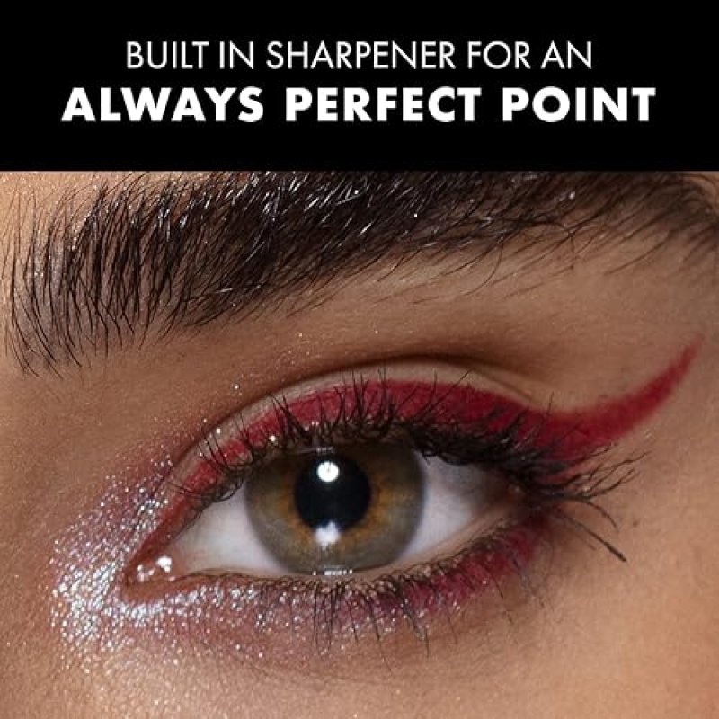 MILANI STAY PUT EYELINER - AFTER DARK, CRUELTY-FREE SELF-SHARPENING EYE PENCIL - HIGH PIGMENT SHADES FOR LONG WEAR