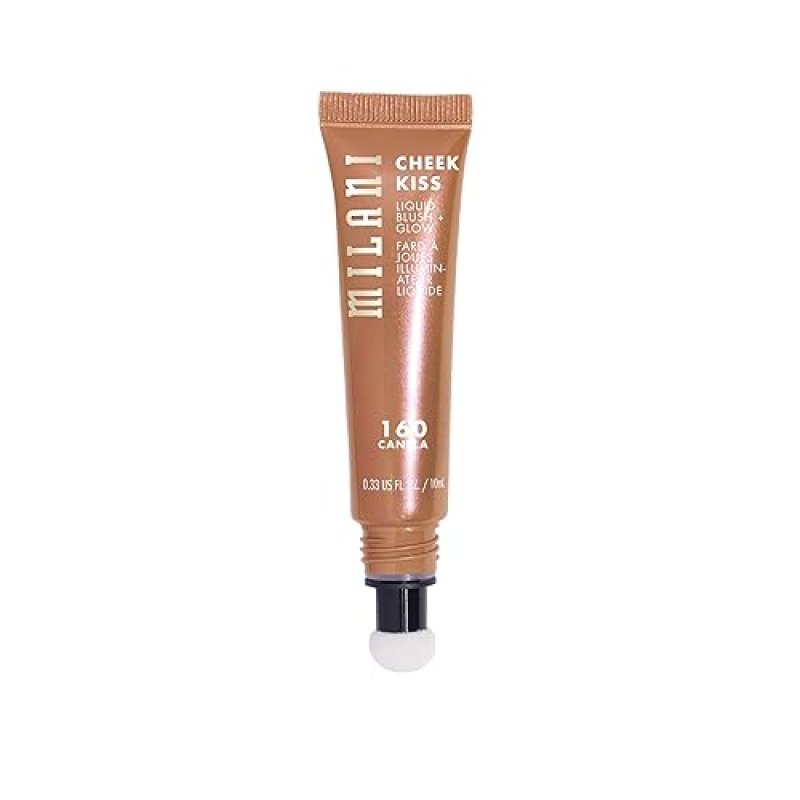 MILANI CHEEK KISS BLUSH GLOW HIGHLIGHTER - 160 CANELA