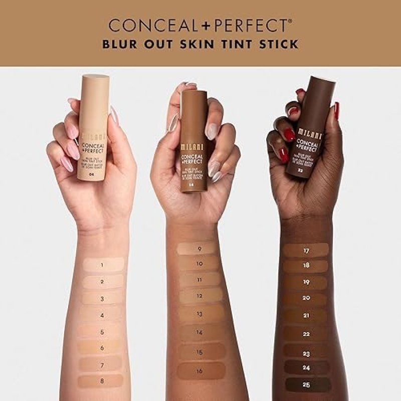 MILANI BLUR OUT SKIN TINT SHADE 002 - LIGHTWEIGHT COVERAGE