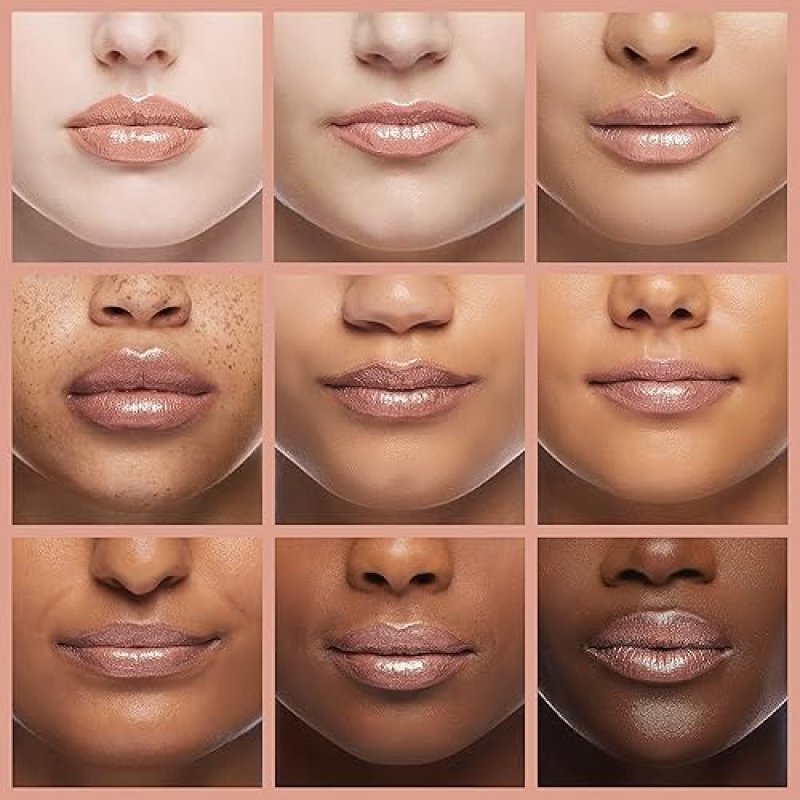 MILANI LIP GLOSS: NOURISHING LIP PLUMPER WITH HYALURONIC ACID & PEPTIDES - CHAMPAGNE